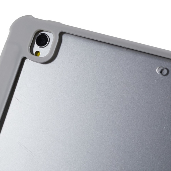 Pouzdro pro iPad 10.2 2021 / 2020 / 2019, Smartcase Hybrid, se slotem na stylus, šedé