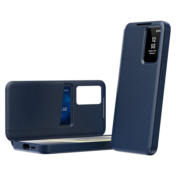 Pouzdro s klopou Smart View Wallet pro Samsung Galaxy S25 FE