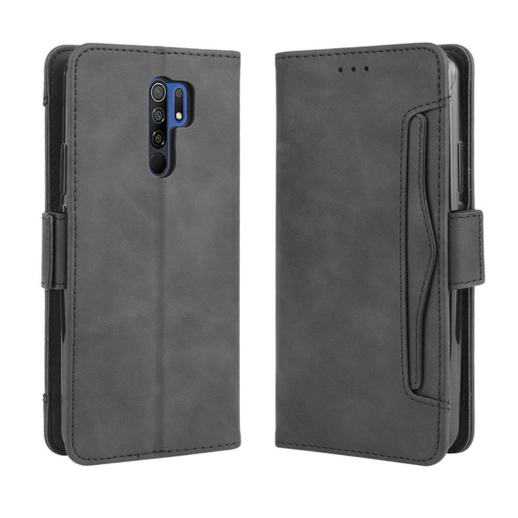 Klopové pouzdro pro Xiaomi Redmi 9, Card Slot, černé