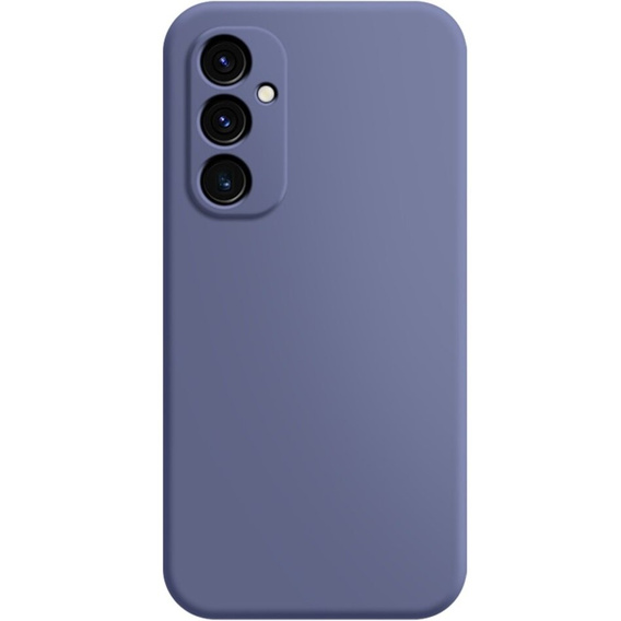 Pouzdro pro Samsung Galaxy A15, Silicone Lite, námořnicky modré + 9H sklo