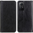 Pouzdro pro Xiaomi Redmi Note 12S, Wallet Litchi Leather, černé