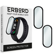 2x hybridní sklo ERBORD pro Xiaomi Mi Band 6