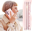 Pouzdro pro Samsung Galaxy S25 FE, Electro heart, růžové rose gold