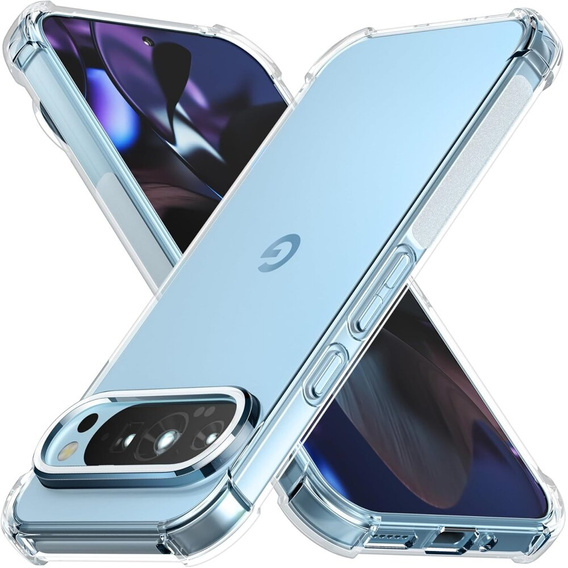 Pouzdro pro Google Pixel 9 Pro, Dropproof, průhledné