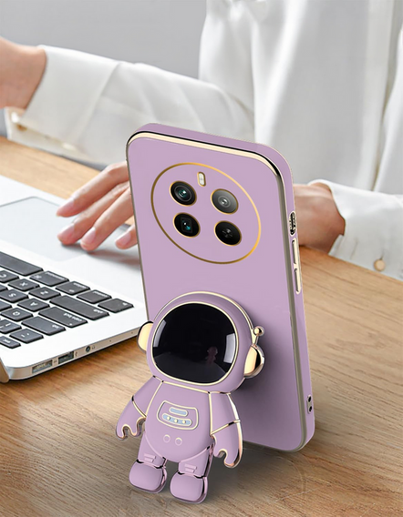 Pouzdro pro Realme 12 Pro 5G / 12 Pro+ 5G, Astronaut, fialové