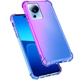 Pouzdro pro Xiaomi 13 Lite, Gradient Dropproof, Fialová / modrá