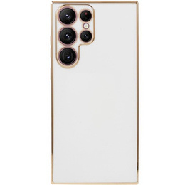 Pouzdro pro Samsung Galaxy S24 Ultra, Glamour CamShield, bílé
