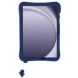 Dětské silikonové pouzdro pro Samsung Galaxy Tab A9+ X210 / X215 / X216B, Armoured, Astronaut, námořnická modř