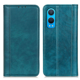 Flipové pouzdro pro OnePlus Nord CE4 Lite, Split Leather, zelené