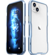 Pouzdro LUPHIE pro iPhone 14 Plus, Armor Bumper, modré