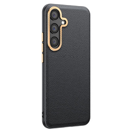 Kožené pouzdro pro Samsung Galaxy S25, leather hybrid, černé