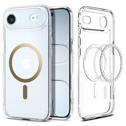 Spigen Ultra Hybrid MagSafe pouzdro pro iPhone Air, čiré / zlaté