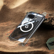 Pouzdro pro Google Pixel 9A, Shockproof, se sklem, pro MagSafe, černé