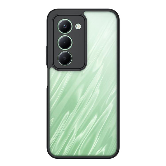 Pouzdro pro Xiaomi Redmi 15 5G / 4G, s ochranou fotoaparátu, průhledné s černými boky