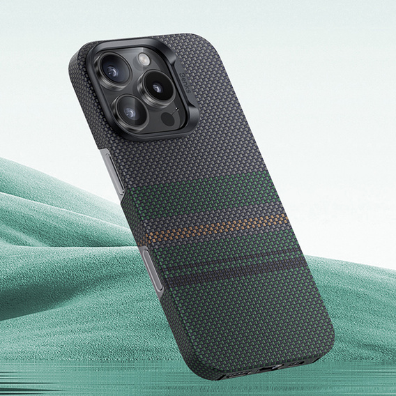 Pouzdro BENKS Kevlar Magnetic Armor Air Aurora 600D S062 pro MagSafe pro iPhone 15 Pro Max