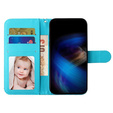 Klopové pouzdro pro Xiaomi Redmi 13C / Poco C65, Wallet, Marble zelené