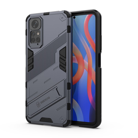 Pouzdro pro Xiaomi Redmi Note 11/11S, Military kickstand, modré
