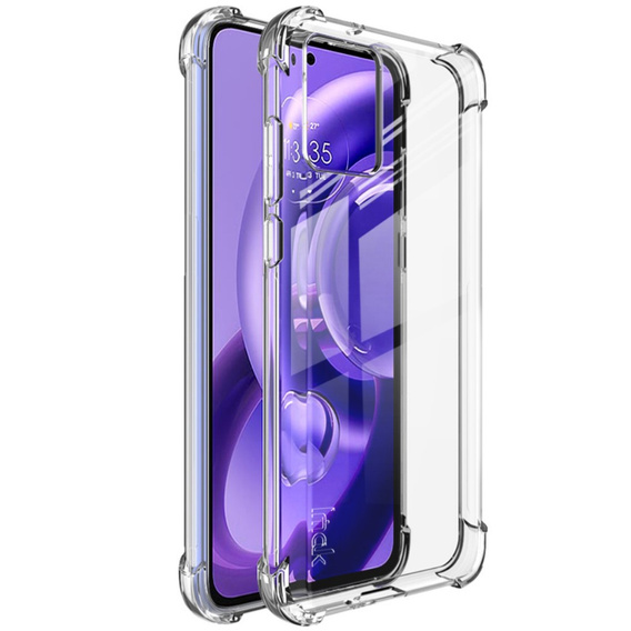 IMAK pouzdro pro Motorola Edge 30 Neo 5G, Dropproof, průhledné
