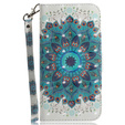 Klopové pouzdro pro Motorola Edge 50 Pro 5G, Wallet, Mandala Flower