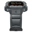 Etui Pasek SPIGEN do Apple Watch 4/5/6/7/SE 44/45mm, Rugged Armor Pro, Charcoal Grey