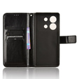 Klopové pouzdro pro Infinix Zero 30 5G, Crazy Horse Wallet, černé