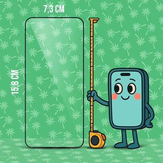 5D Full Glue Smart Palm tvrzené sklo pro Samsung Galaxy S24 FE