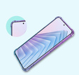 Pouzdro pro Xiaomi Redmi Note 14 5G, Gradient Dropproof, Fialová / modrá