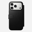 Pouzdro Nomad pro iPhone 17 Pro, Modern Leather Folio, černé