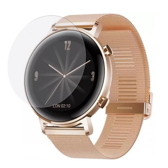 3x ERBORD Hydrogelová fólie pro Huawei Watch GT 2 42mm