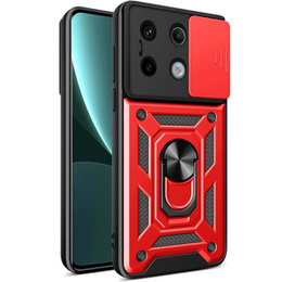 Pouzdro pro Xiaomi Redmi Note 13 Pro 5G, CamShield Slide, červené