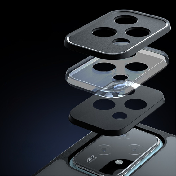 Pouzdro pro Honor 200 Lite, Fusion Hybrid, průhledné
