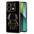 Pouzdro pro Xiaomi Redmi Note 13 Pro 5G, Astronaut, černé + 9H tvrzené sklo