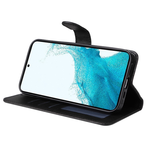 Klopové pouzdro pro Samsung Galaxy A34 5G, Leather Wallet, černé