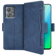 Klopové pouzdro pro Motorola Edge 40 Neo, Card Slot, modré