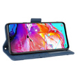 Klopové pouzdro pro Samsung Galaxy A20s, Card Slot, námořnicky modré