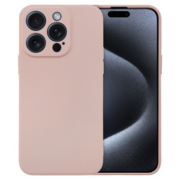 Pouzdro pro iPhone 15 Pro Max, Silicone Lite, oranžové