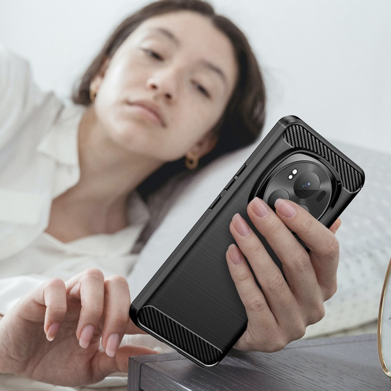 Pouzdro pro Honor Magic 6 Pro 5G, Carbon, černé