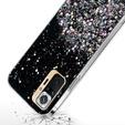 Pouzdro pro Xiaomi Redmi Note 10 Pro, Glittery, černé