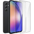 2x tvrzené sklo pro Samsung Galaxy A54 5G, ERBORD 9H Hard Glass na displeji