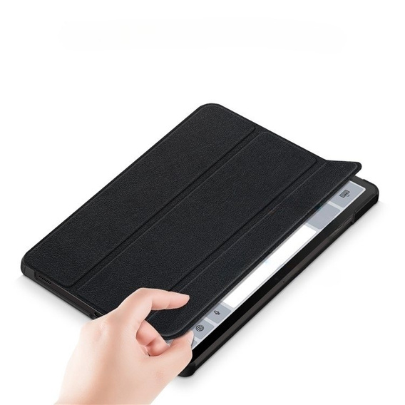 Pouzdro pro Samsung Galaxy Tab S9 Plus, Smartcase s prostorem pro stylus, černé