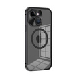 Magnetické pouzdro Dual Glass MagSafe pro iPhone 15, černé