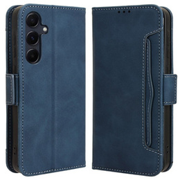 Klopové pouzdro pro Samsung Galaxy A35 5G, Card Slot, modré