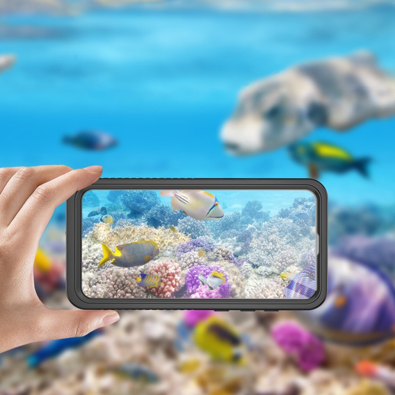 Vodotěsné pouzdro IP68 pro Samsung Galaxy S24 FE, černé