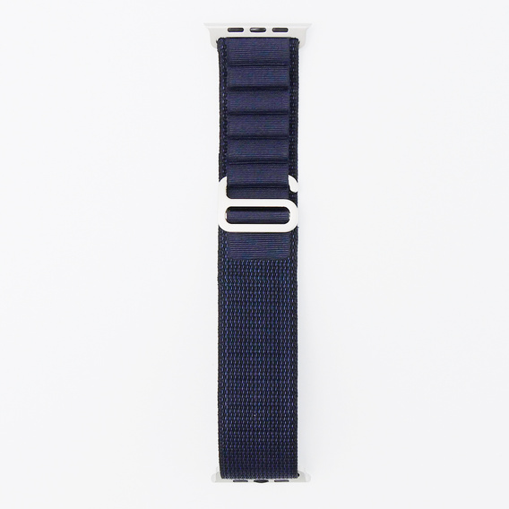 Nylonový řemínek pro Apple Watch 1/2/3/4/5/6/7/8/SE/ULTRA 42/44/45/49 mm, námořnicky modrý