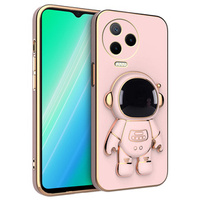 Pouzdro pro Infinix Note 12 2023, Astronaut, růžové rose gold