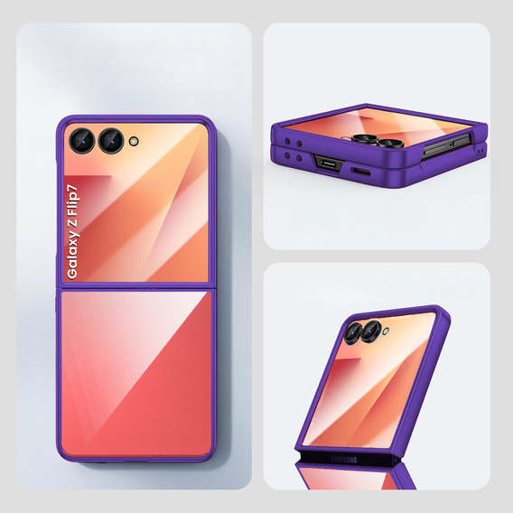 Pouzdro s lesklým povrchem pro Samsung Galaxy Z Flip7