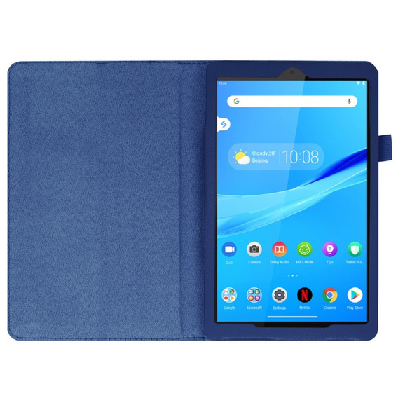 Pouzdro pro Lenovo Tab M8 / M8 2G TB-8505F/8505X / TB-8705F/TB-8705L, námořnicky modré