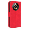 Klopové pouzdro pro Realme 11 Pro 5G / Pro+ 5G, Card Slot, červené