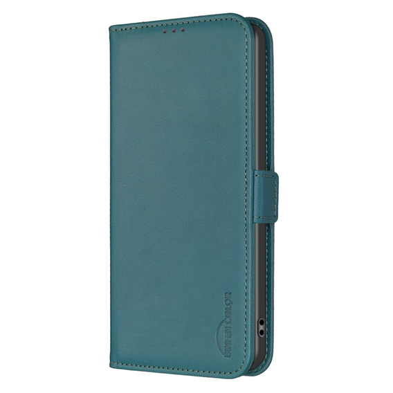 Klopové pouzdro pro Xiaomi Redmi Note 13 5G, BINFEN Wallet, zelené