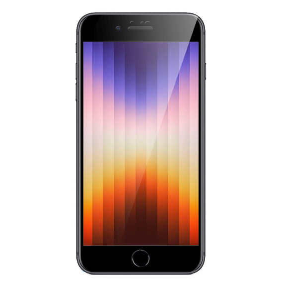 2x tvrzené sklo pro iPhone 7/8/SE 2020/SE 2022, ERBORD 3D pro celý displej